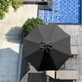 thumbnail image 7 of Aqzb 200/270/300CM Umbrella Replacement Canopy UV Protection Outdoor Garden Patio Backyard Parasol Market Table Top Umbrella Replacement Fabric Cloth Cover _Clearance Replacement Canopy, 7 of 7