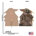 thumbnail image 2 of The Child (Disney's The Mandalorian) Cardboard Cutout Stand Up, 1.5 ft, 2 of 4