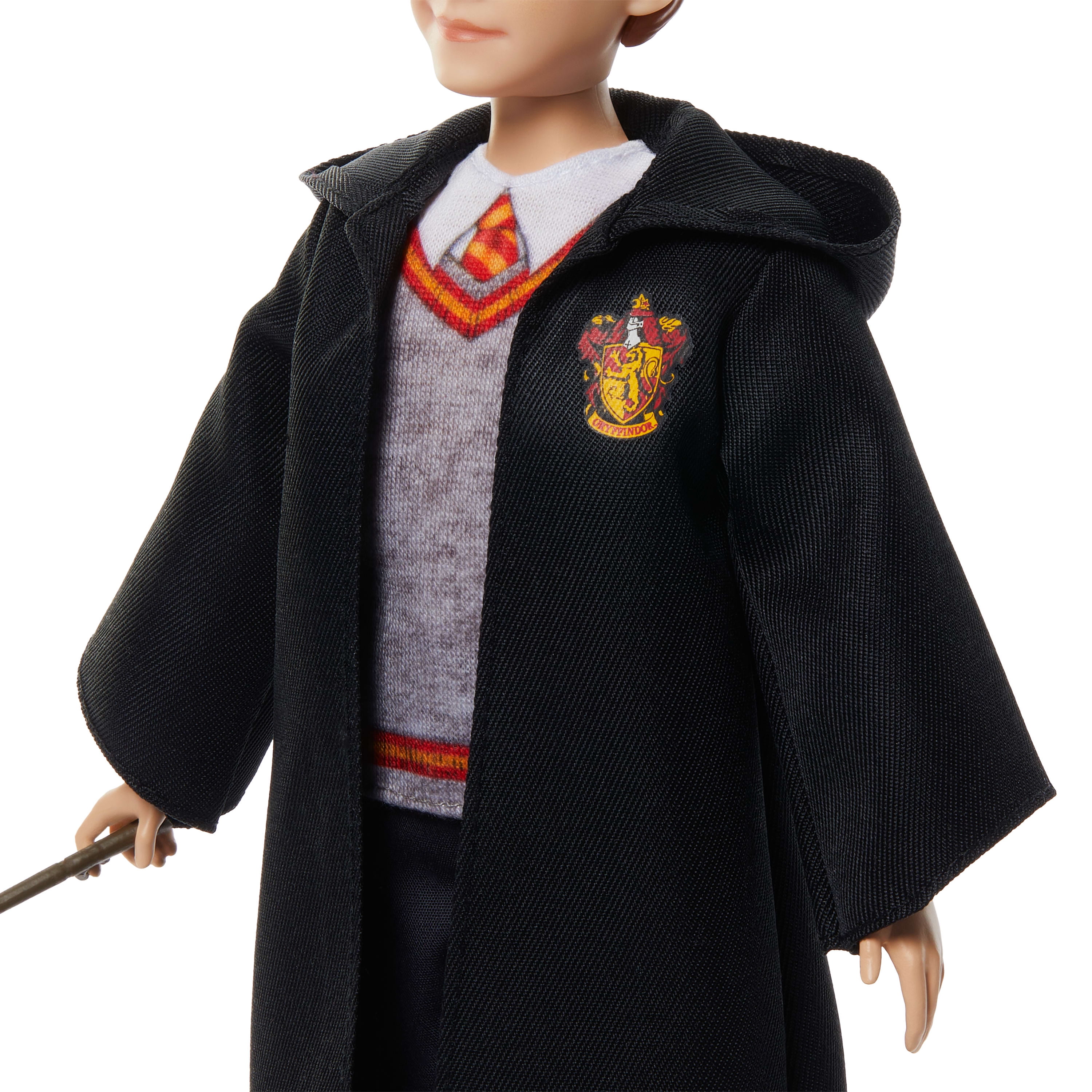 Ron Weasley Fashion Doll in Signature Hogwarts Uniform With Wand Accessory, Inspired By The Movie