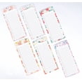 thumbnail image 3 of Inkdotpot Pack of 6 Funny Magnetic Dry Erase List For Fridge, Wipe Clean w/ NoStain, Quick Notes Shopping & Grocery List Whiteboard for Fridge, 8.75" x 3.8"(Floral ), 3 of 6