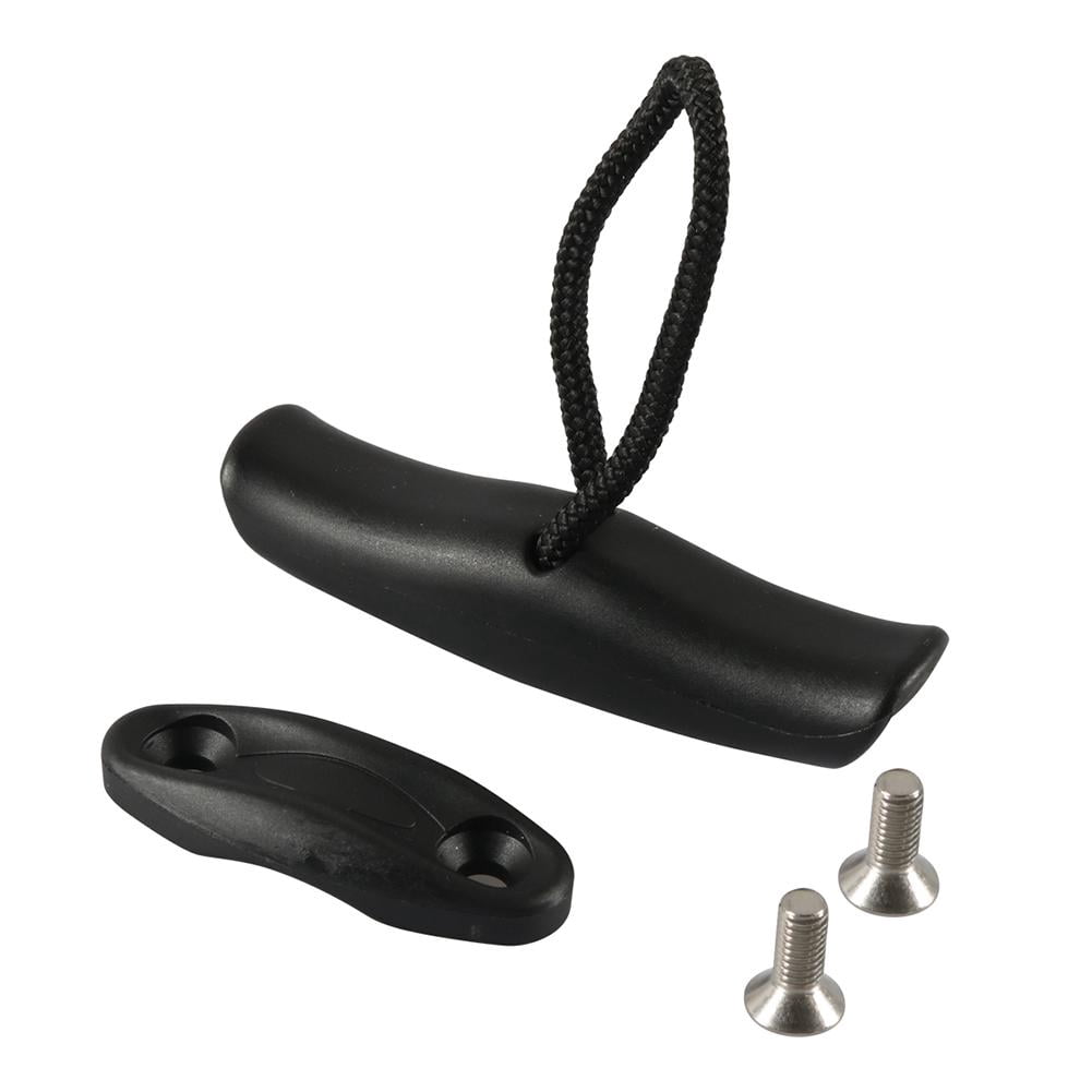 POFET 2PCS Kayak Canoe Carry Handle Pull Handle T-Handle With Cord