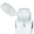 thumbnail image 3 of Pana High Quality 10oz Liquid Pump Dispenser With Alcohol Label - Clear (2 Bottles), 3 of 3