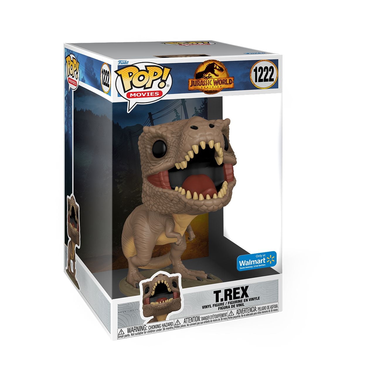Funko Pop! Jumbo: Jurassic World Dominion Rex Vinyl Figure