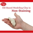 thumbnail image 5 of Clay para modelar Pepy, crema reutilizable, no seca, 1 kg, sin azufre, 5 of 5