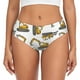 thumbnail image 1 of Fotbe Funny Excavator Calzones Estampados para Mujer – Ropa Interior de Algodón, Cómoda, Suave y Elástica-XX-Large, 1 of 6