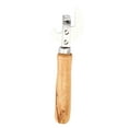 thumbnail image 2 of Stainless Steel Can Opener | Traditional Old Fashioned Bottle & Tin Opener | Wooden Handle | Ergonomic Compact Design | Portable for Camping Travel | Opens Round & Oval Cans | 16x4cm | 1 Piece, 2 of 8