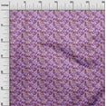 thumbnail image 3 of oneOone Cotton Silk Purple Fabric Geometric Fabric For Sewing Printed Craft Fabric By The Yard 42 Inch Wide, 3 of 4