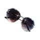 thumbnail image 1 of Gafas de sol Jumpingount con protección alta para el cuidado de los ojos sin marco vintage con diamantes de imitación Lentes gris, 1 of 6