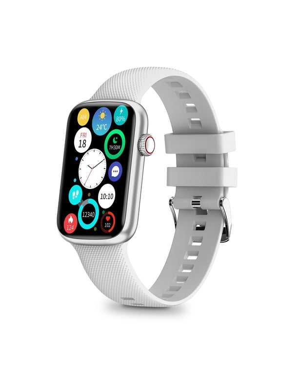 Heart Rate Monitor Blood Pressure Gray Fitness Tracker