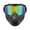 Multicolor, variant on 2-in-3 Detachable Full-Face Goggle Mask Anti-Fog Debris Protective Safety Ski Mask Breathable Padded Face Shield for Motorcycle Riding Paintball Lawn Mowing Outdoor Work