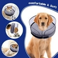 thumbnail image 5 of GHODEC Soft Dog Cone for Dogs After Surgery, Breathable Pet Recovery Collar for Large Medium Small Dogs and Cats, Adjustable Dog Cone Collar, Elizabethan Collar（M), 5 of 6