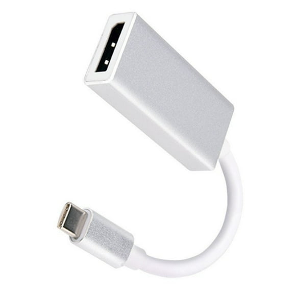 4K Type C to DisplayPort Cable Adapter Cord Extension Wire Line for Computer