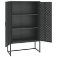 thumbnail image 4 of vidaXL Storage Cabinet Sideboard Cabinet for Entryway Bedroom Office Steel, 4 of 12