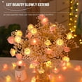 thumbnail image 2 of COCOTINA Rose Led Fairy Lights Rose Lights Strings Bedroom Decoration String Q9 H3O6, 2 of 8