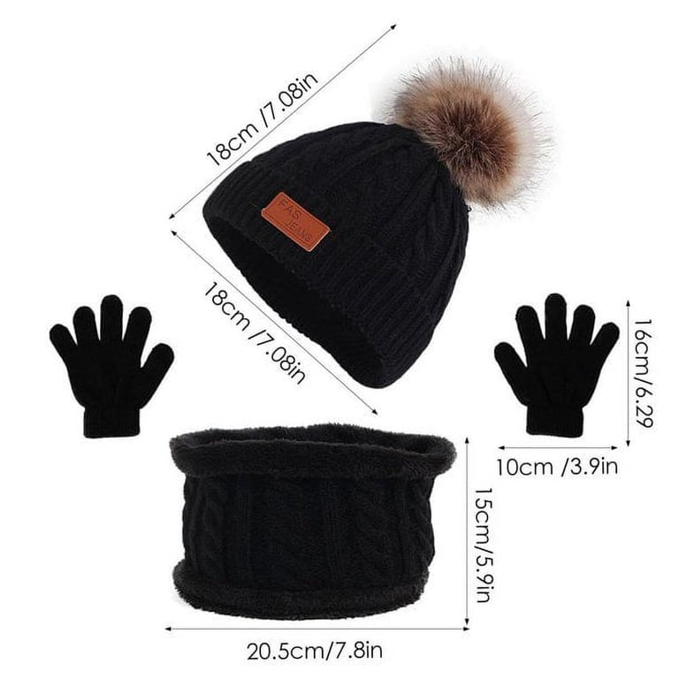 Stay Warm & Stylish This Winter with 1PCS Thermal Knitted Beanie Hat Winter Knitted Ski Mask, 1-Hole Outdoor Warm Balaclava, Full  main image 3
