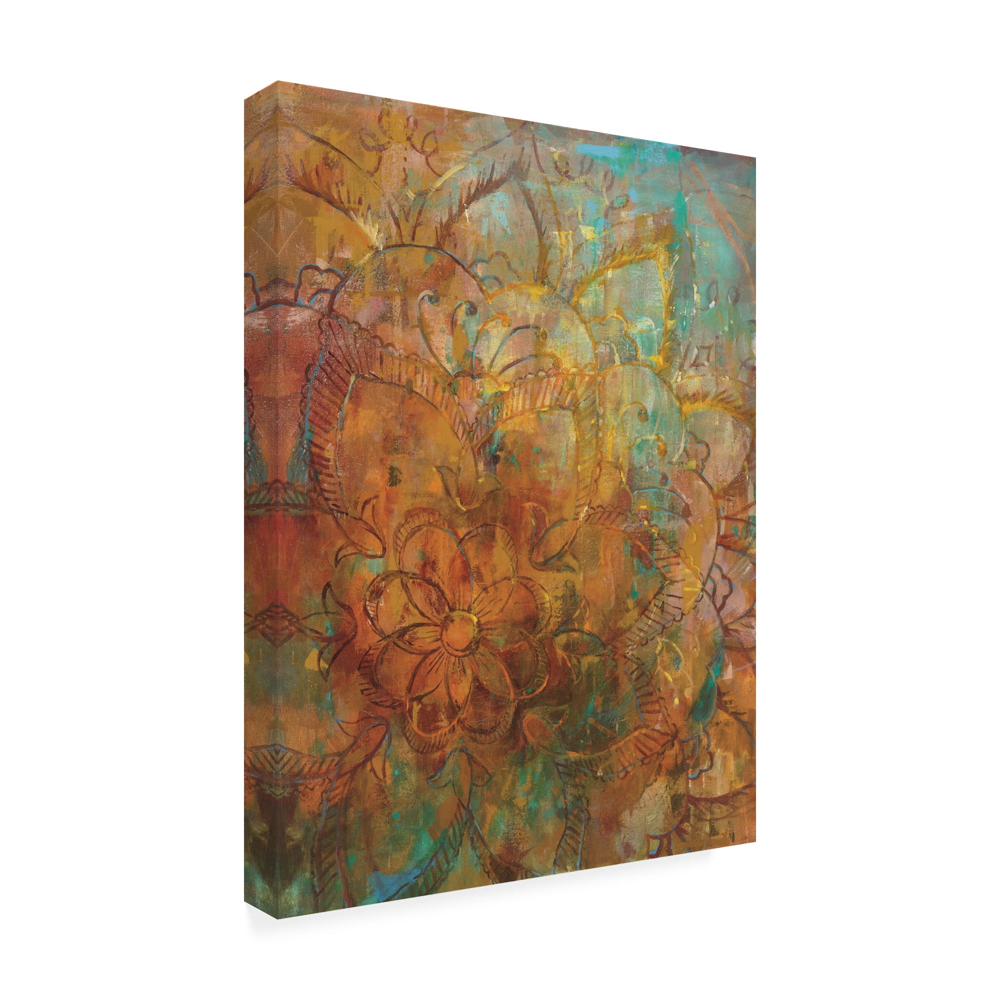Trademark Fine Art 'Bohemian Abstract' Canvas Art by Danhui Nai