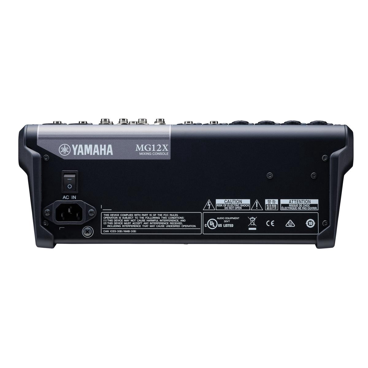 Yamaha MG12X CV 12-Input 2-Bus Plus Stereo Mixer with Effects