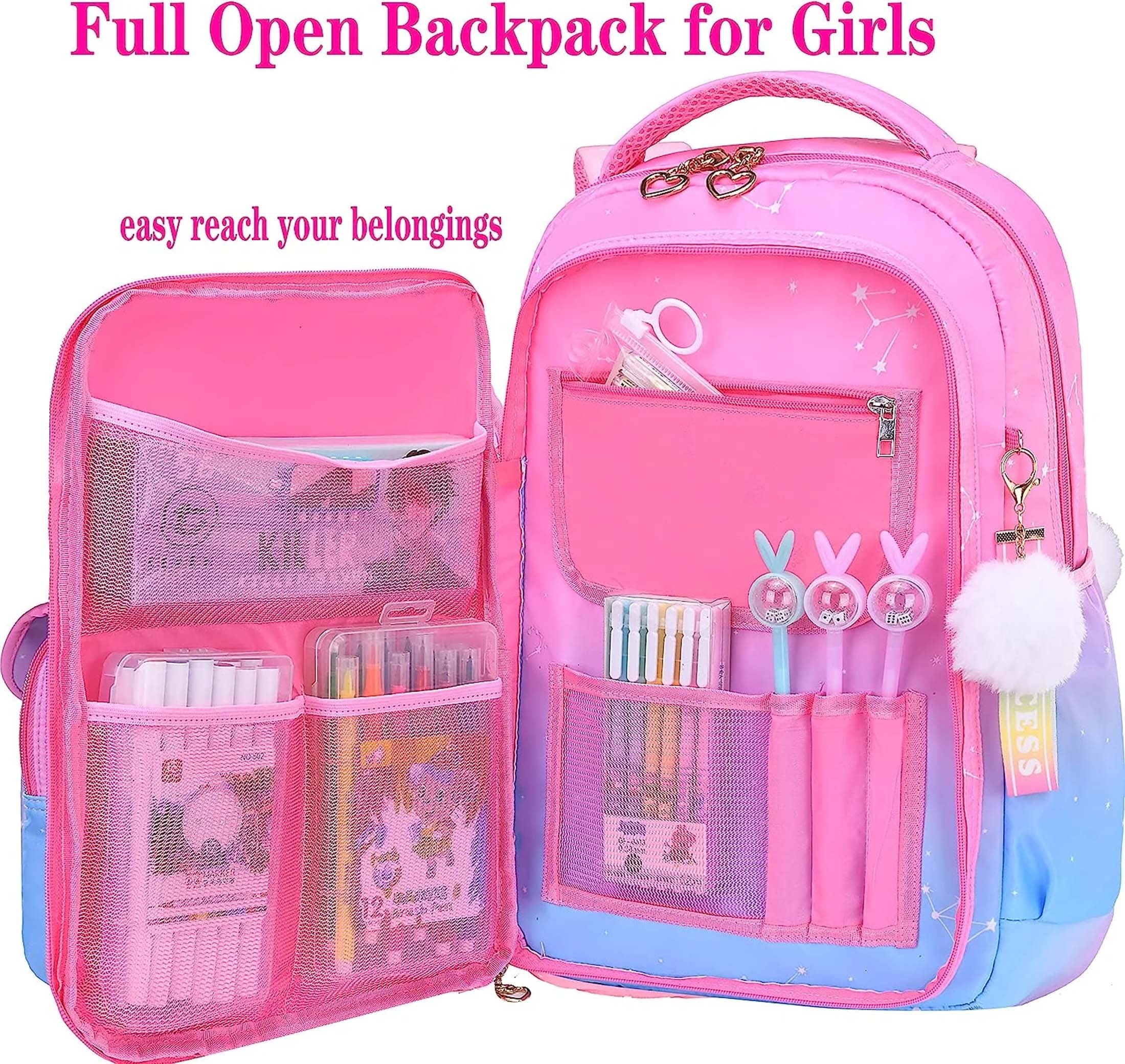 Lvelia School Backpack Bag for Girls,Waterproof Kids Jamaica Ubuy