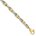 thumbnail image 2 of 14k Two Tone Gold Polished Bracelet, 2 of 3