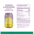 thumbnail image 5 of Sparkling Lemo Lavender Green Tea by Tama Tea - Made with Real Fruit & Herbs - Zero Sugar, Zero Calories, Non-GMO - Naturally Energizing Green Tea High in Antioxidants & Nootropics - 12 oz Pack of 12, 5 of 9