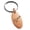 Rose, variant on Stainless Steel Fly Away Engraved Small Oval Charm Keychain Keyring