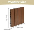 Motao Wood Flooring Tiles Flooring for Outdoor & Indoor Patio Balcony