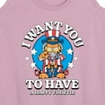 thumbnail image 3 of Garfield - Want You To Have A Happy Fourth - Women's Racerback Tank Top, 3 of 5