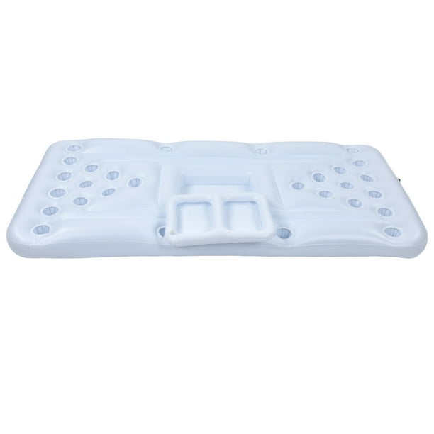 Piscina Inflable Pong Pool Lounge PVC Divertida Mesa Flotante De Beer Pong Para Fiesta EN LA Piscina De Natación De Verano