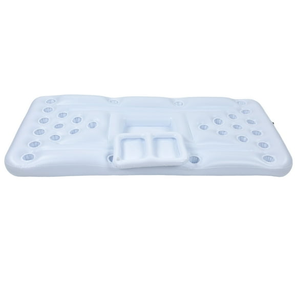 Piscina Inflable Pong Pool Lounge PVC Divertida Mesa Flotante De Beer Pong Para Fiesta EN LA Piscina De Natación De Verano