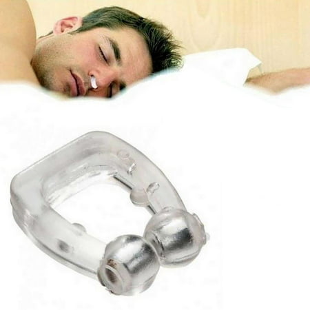 Unisex Magnetic Nose Clip Stop Snoring Anti Snore Free Sleep Silicone