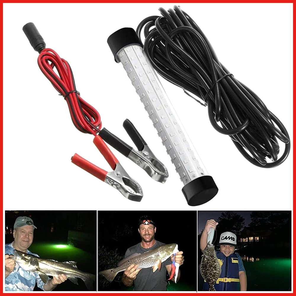 12V 120 LED Submersible Fishing Light, Underwater Fish Finder Lamp