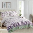 thumbnail image 5 of Green Essen Yellow Floral Quilts Twin Butterfly Bedspread Botanical Bedding Decor, 5 of 5