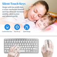 thumbnail image 2 of Wireless Keyboard and XYCCA Combo XYCCA Ultra-Slim Bluetooth Keyboard and XYCCA Set Multi-Device Rechargeable Wireless Keyboard XYCCA (Bluetooth, 2 of 7