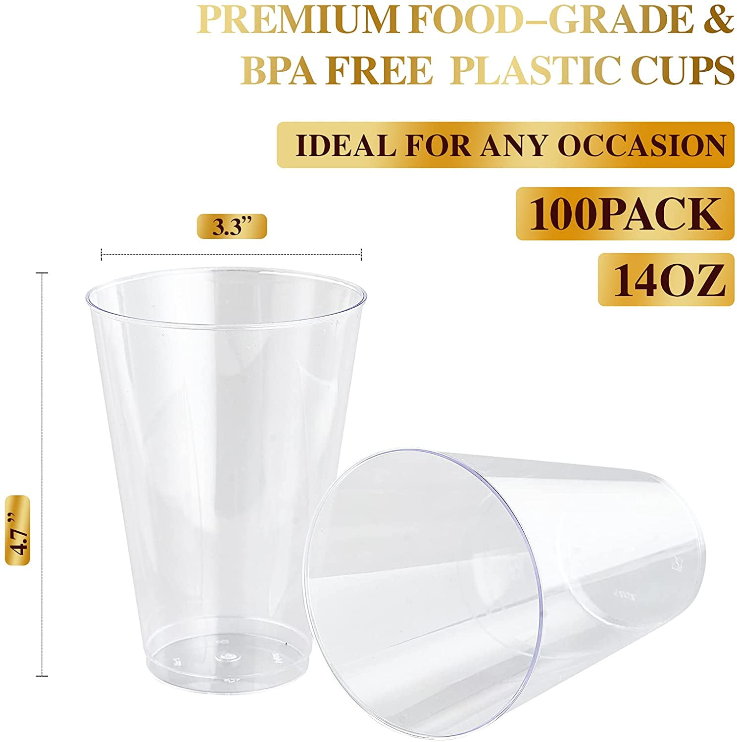 50 Clear Graduated Disposable Measuring Cups 1 Oz Translucent 30ml Cal –  Grand Parfums II
