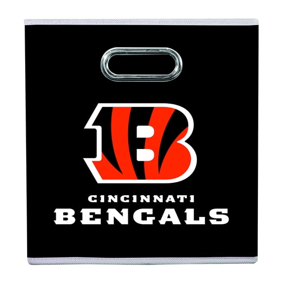 Franklin Sports NFL Cincinnati Bengals Collapsible Storage Bin