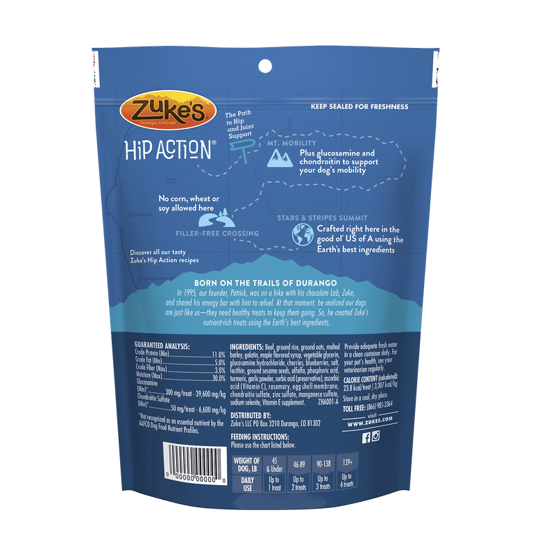 Zukes glucosamine treats sale