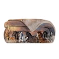 thumbnail image 3 of Sleepwish Flannel Fleece Blanket, Horse Blanket Brown Blanket Throws for Couch Sofa, 50x60", 3 of 9