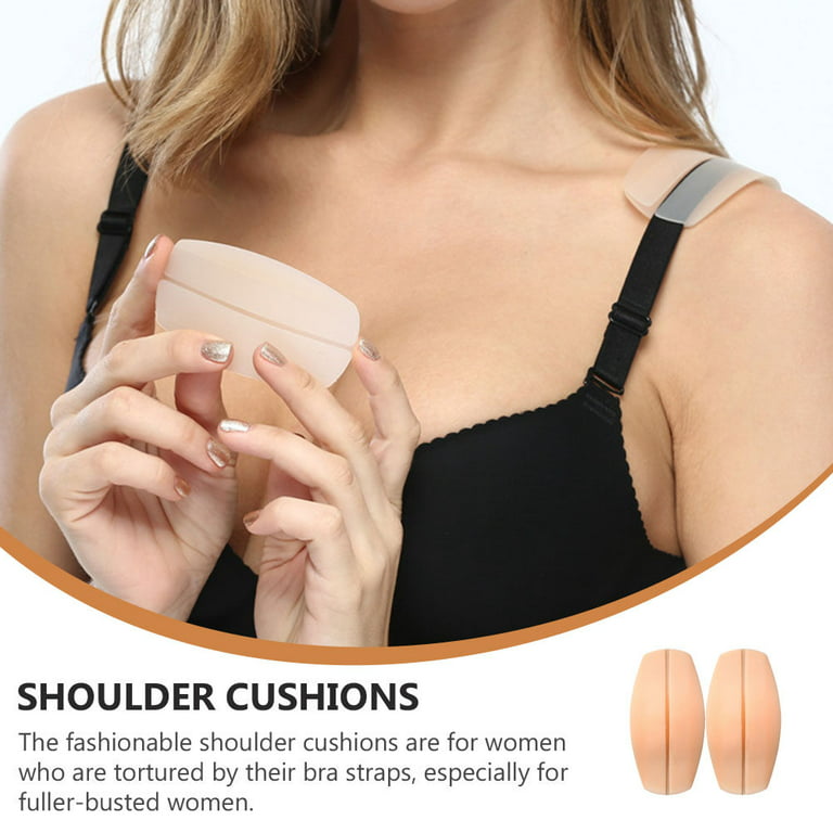 Homemaxs 8pcs Silicone Bra Strap Cushion Non-Slip Shoulder Dents for Women Girls, Adult Unisex, Size: 9.5x5x0.50cm