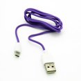 thumbnail image 4 of 3ft USB Cable for Arlo Pro / Pro 2 Security Cameras - MicroUSB Charger Cord Power Wire Sync Fast Charge Purple Compatible With Arlo Pro and Pro 2 Models, 4 of 4
