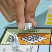 Monopoly Board Game, Classic Game with Storage Tray and Larger Tokens, Family Games for Kids, 8 and up