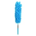 thumbnail image 1 of Feather Dusters, Extendable Feather Duster with Stainless Steel Pole, Microfiber Domed Corner Cobweb Dusters for Spider Webs, Cars, Blinds, Ceilings (Sky blue), 1 of 9