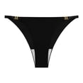 thumbnail image 2 of Lencería sin costuras para mujer, cintura fina, sexy, de algodón, entrepierna, cómoda, transpirable, tanga, 2 of 6