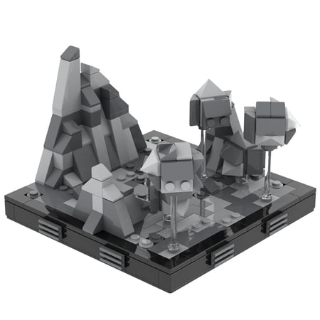 MOOXI Stars Wars Obi Wan VS Darh Vder Tatooine Building Set,Creative Building Kits for Boys(290pcs)