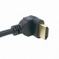 thumbnail image 5 of Chenyang CY Up Angled 90 Degree Connector HDMI 1.4 with Ethernet 3D Type A Male to A Female Extension Cable 0.5m Cable, 5 of 7