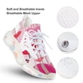 thumbnail image 3 of Modern Romantic Art Love Dots Walking Shoes for Men Woman Lightweight Tennis Fashion Elastic Sports Shoes Cushion Basketball Shoes, 3 of 7