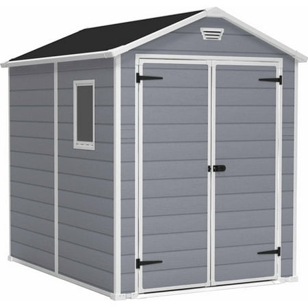 Keter Manor 6' x 8' Resin Storage Shed, (Best Resin Shed Review)