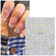 thumbnail image 5 of Adhesivos para uñas Lukmexor Christmas Gold en relieve en 5D, 6 hojas, 5 of 7