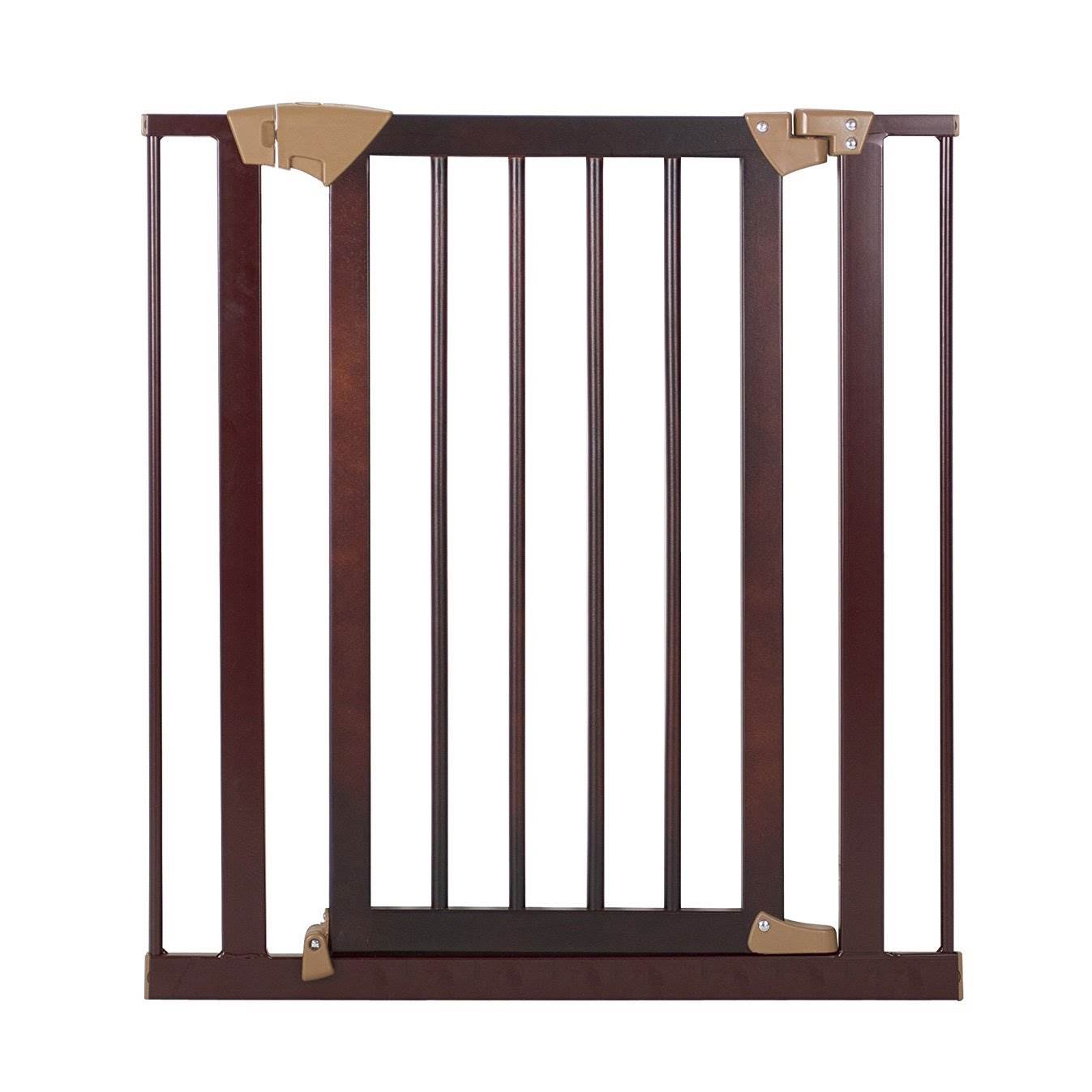 Baby Trend Hardwood and Metal Walk Through Baby Gate, 29.5"40.5