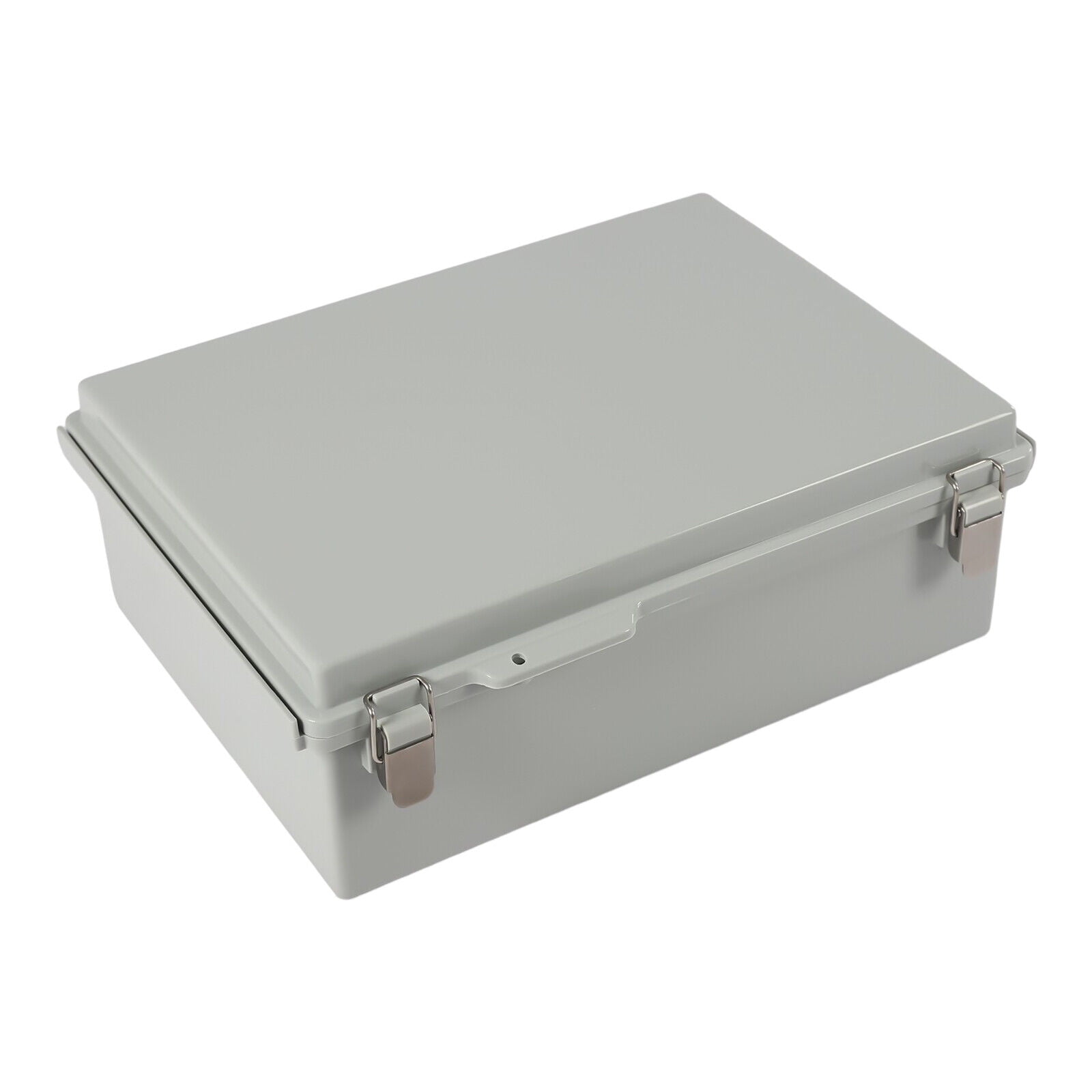 Hinged Cover Stainless Steel Latch Junction Box with Mounting Plate 15*11*5.1in