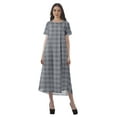 thumbnail image 1 of Moomaya Women Casual Printed Cocktail Summer Dresses Wedding Clothing, 1 of 1